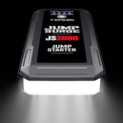 Jump Starter 2000 Starthilfe mit Taschenlampe, Booster und Powerbank Funktion