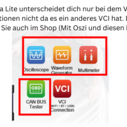 NEU Autel Ultra (Lite) 2023 Diagnosegerät ohne Oszilloskop inkl. MV480 und 2 Jahre Updates inkl.
