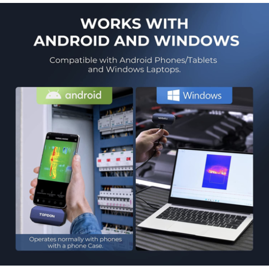TOPDON Wärmebildkamera für Android TC001